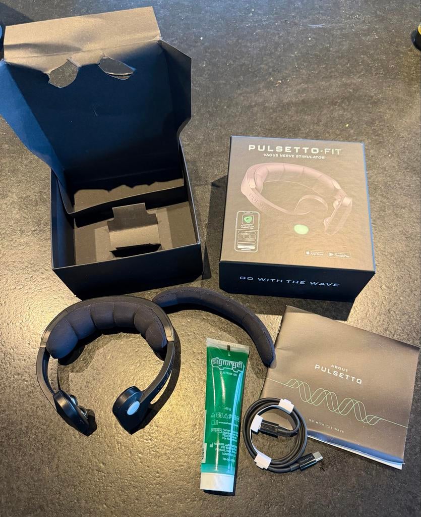 Pulsetto-Fit Vagus Nerve Stimulator - Zo goed als nieuw, Ophalen of Verzenden, Zo goed als nieuw, Overige typen
