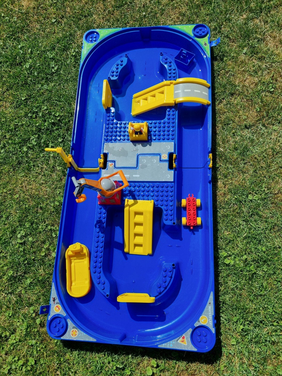 Waterbaan met accessoires, Ophalen, Gebruikt