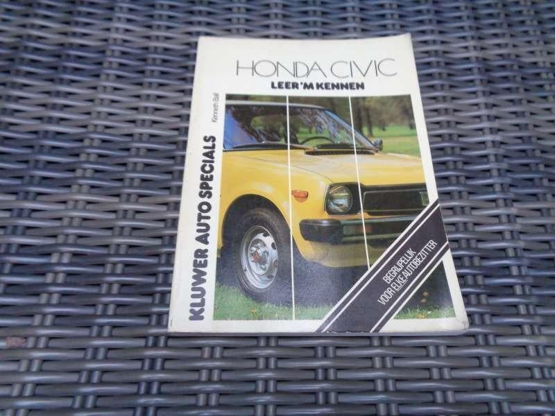Honda Civic 1200 - 1500 Vraagbaak Werkplaatshandboek NL, Verzenden, Gelezen, Honda