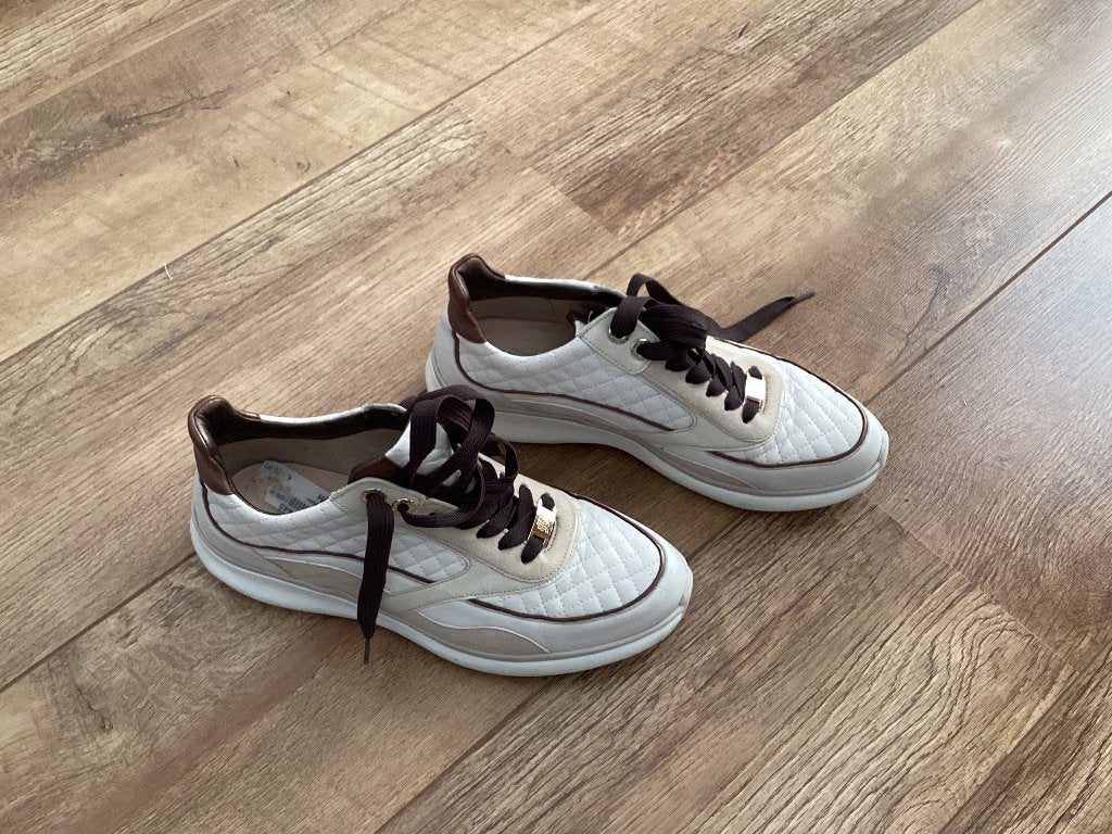 Hassia dames sneaker (maat 5,5), Ophalen, Zo goed als nieuw, Beige, Sneakers of Gympen