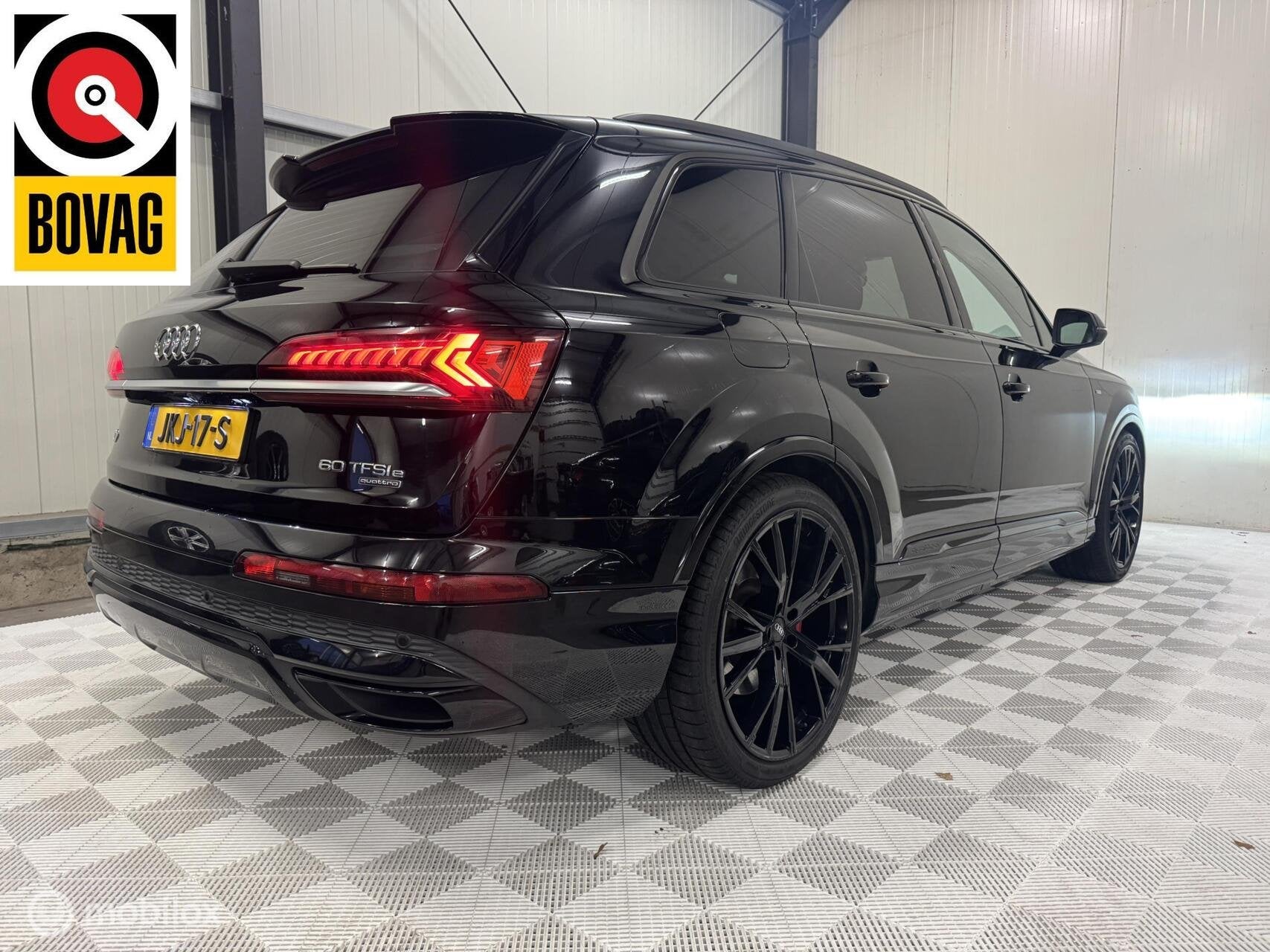 Audi Q7 60 TFSI Quattro S-Line | 22 inch | Trekhaak | 456PK, Auto's, Audi, Automaat, Dealer onderhouden, Gebruikt, 2995 cc
