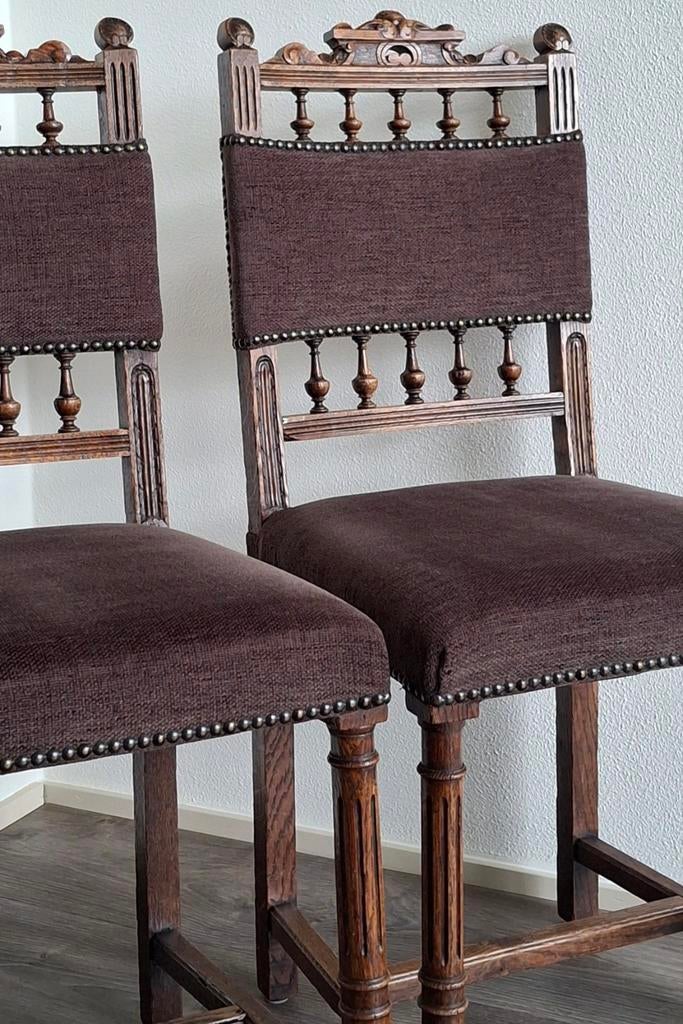 Antieke stoeltjes, Antiek en Kunst, Antiek | Meubels | Stoelen en Banken, Ophalen