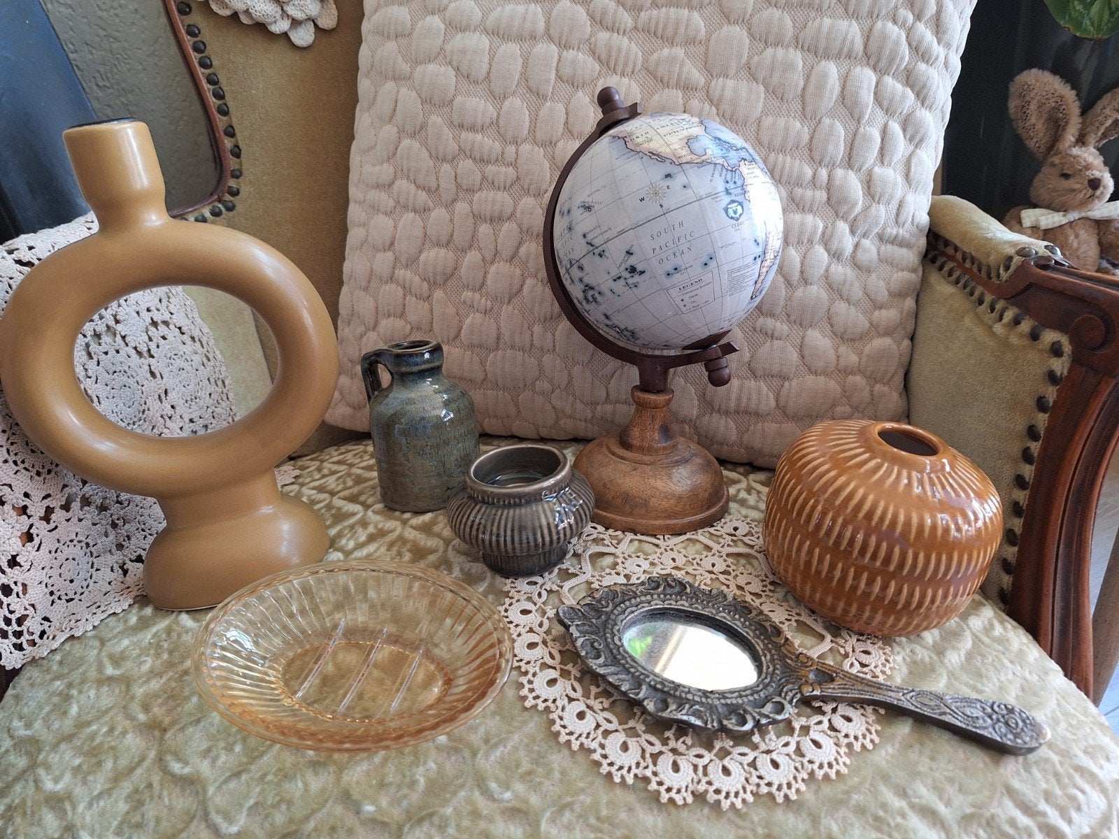 Brocante Woondecoratie ** Mimosa **, Ophalen of Verzenden
