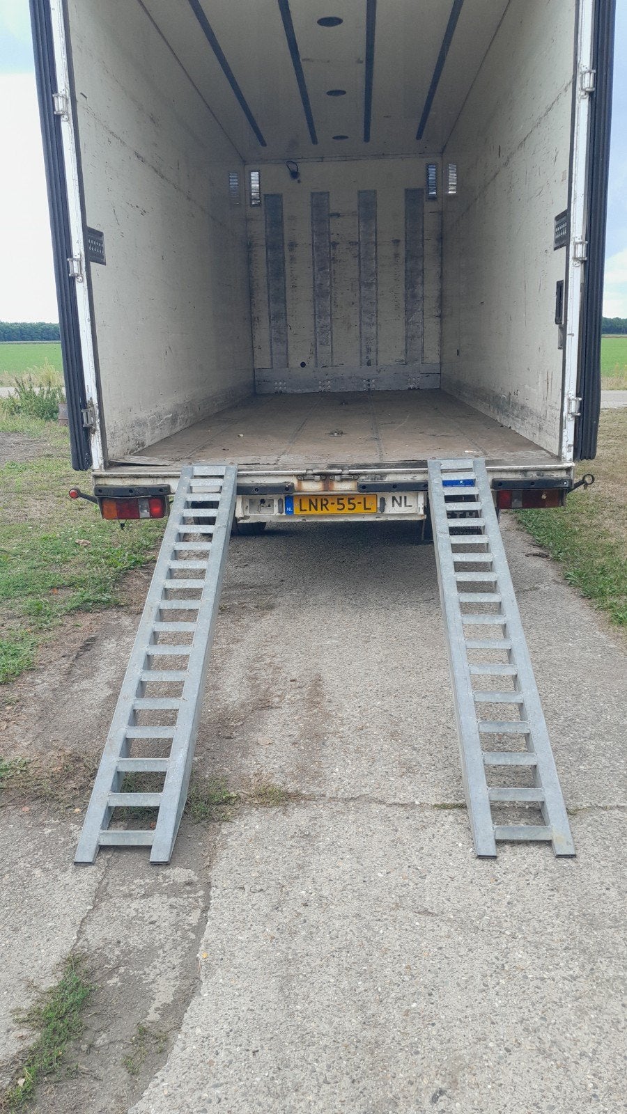 Oprijwagen Machinetransporter Wipkar Tinyhouse Reclamewagen, 100 liter of meer, Ophalen, Transportkar