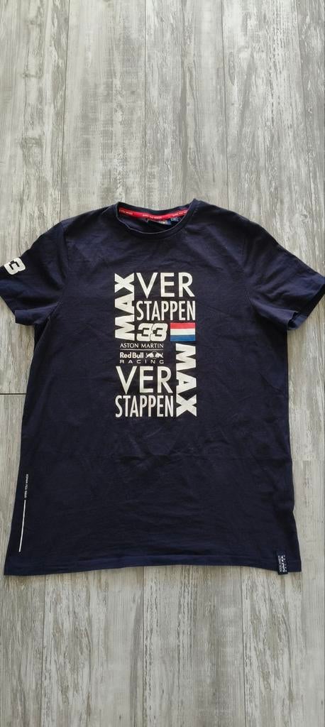 Max Verstappen T-Shirt - Redbull Racing - 2018 - Formule 1, Zwart, Maat 56/58 (XL), Ophalen of Verzenden, Zo goed als nieuw