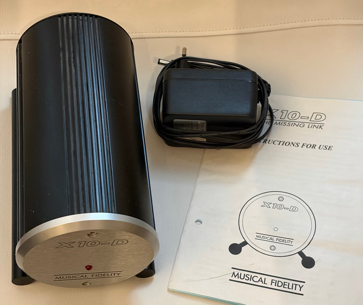 Musical Fidelity X10-D: Upgrade uw CD-speler naar high-end, Zo goed als nieuw, Ophalen, Overige merken, Minder dan 60 watt