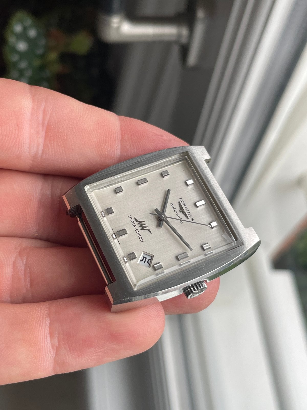 Vintage Longines Automatic Horloge, Ophalen of Verzenden, Staal, Longines, 1960 of later