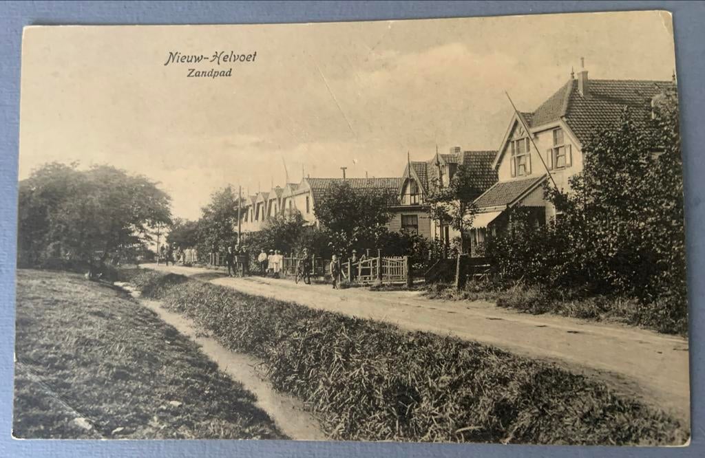 Nieuw-Helvoet Zandpad, Ophalen of Verzenden, Voor 1920, Ongelopen, Zuid-Holland