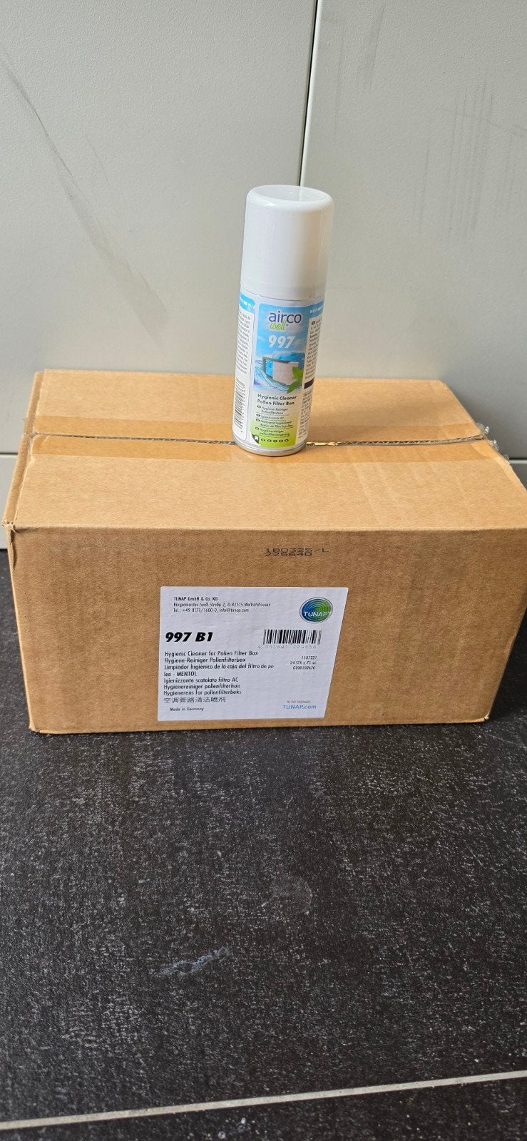 Tunap 997 Hygiënische Reiniger Pollenfilter Box - 25 stu, Ophalen of Verzenden