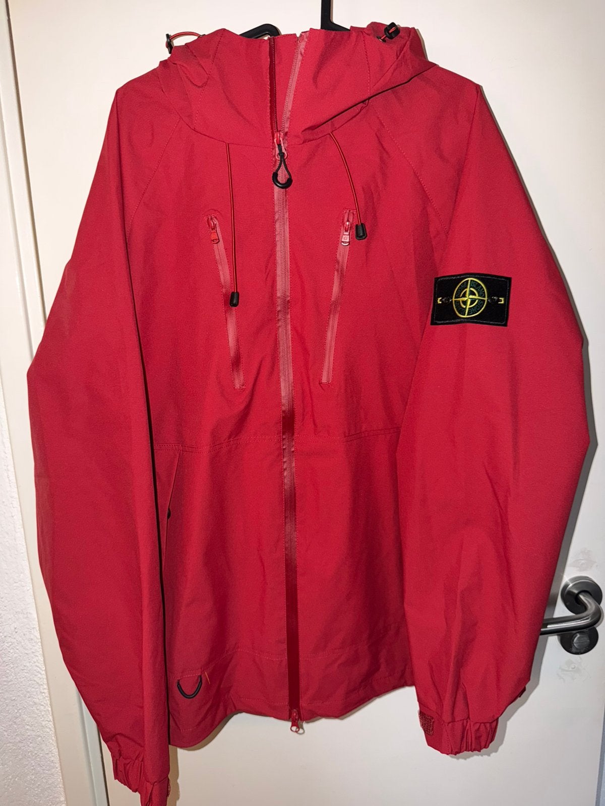 Stone Island 3Xl rode jas, Kleding | Heren, Jassen | Zomer, Ophalen of Verzenden, Zo goed als nieuw, Overige maten, Rood