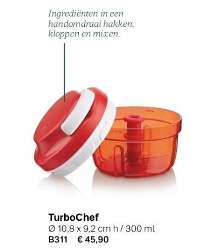 Tupperware Turbochef Nieuw, Verzenden, Nieuw, Overige typen