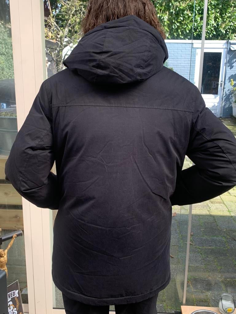 Lyle & Scott winterjasmaat S, Kleding | Heren, Jassen | Winter, Ophalen of Verzenden, Zo goed als nieuw, Zwart
