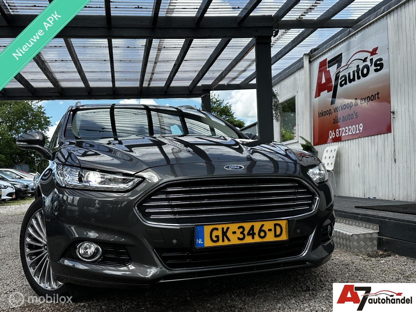 Ford Mondeo Wagon 1.5 Titanium Nieuwe APK//Automaat//Airco, 15 km/l, Euro 6, 4 cilinders, Mondeo