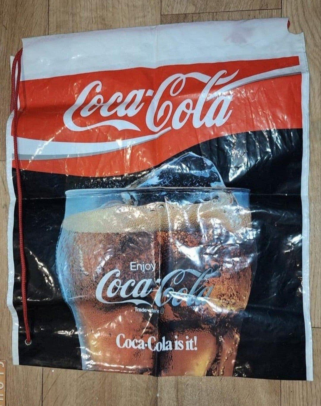 Vintage Coca-Cola tas -You Can't Beat the Feelin, Ophalen of Verzenden, Gebruikt, Gebruiksvoorwerp