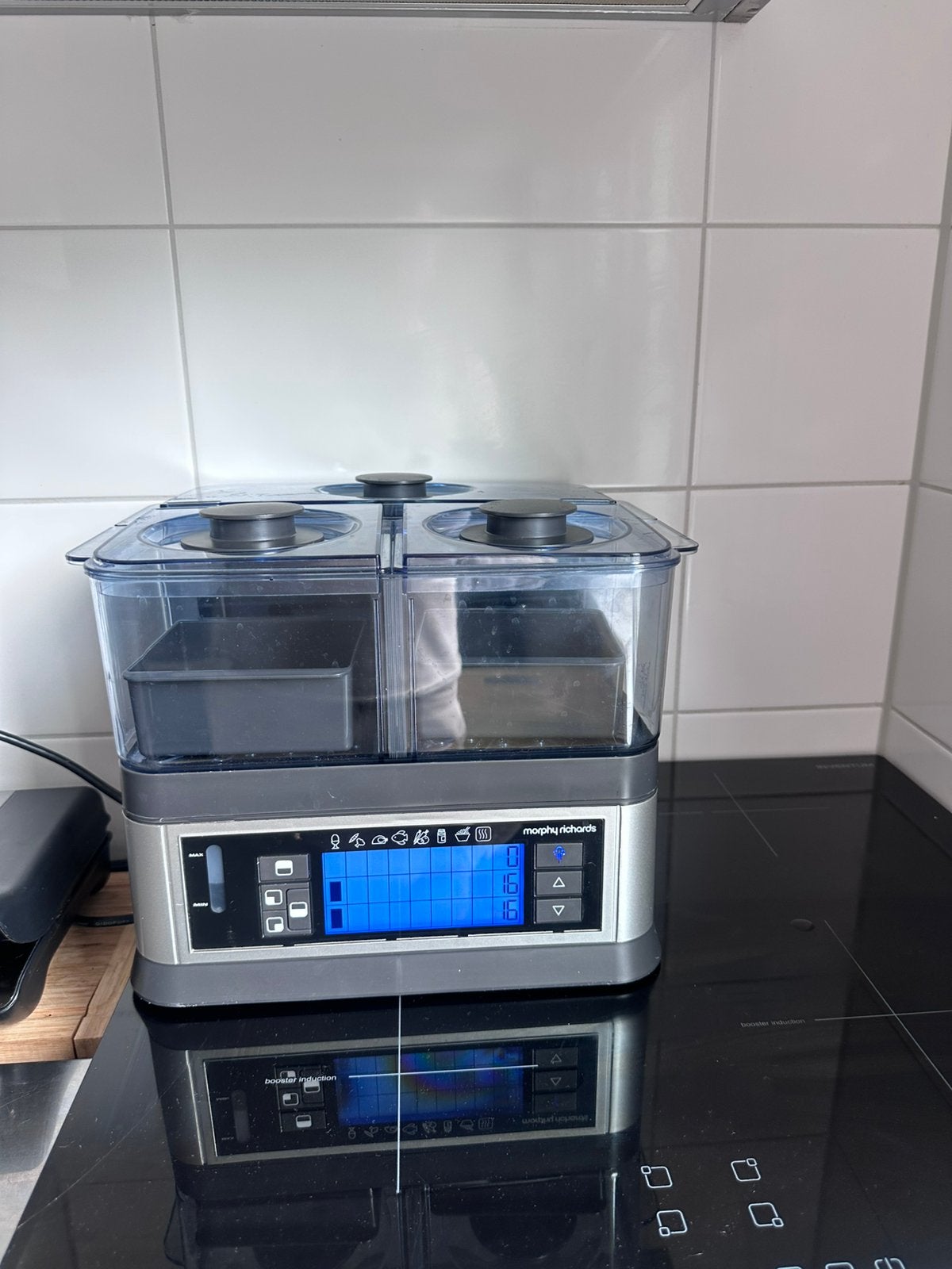 Morphy Richards 48780EE Intellisteam stoompan – 8,2 liter, Witgoed en Apparatuur, Ophalen of Verzenden, Zo goed als nieuw
