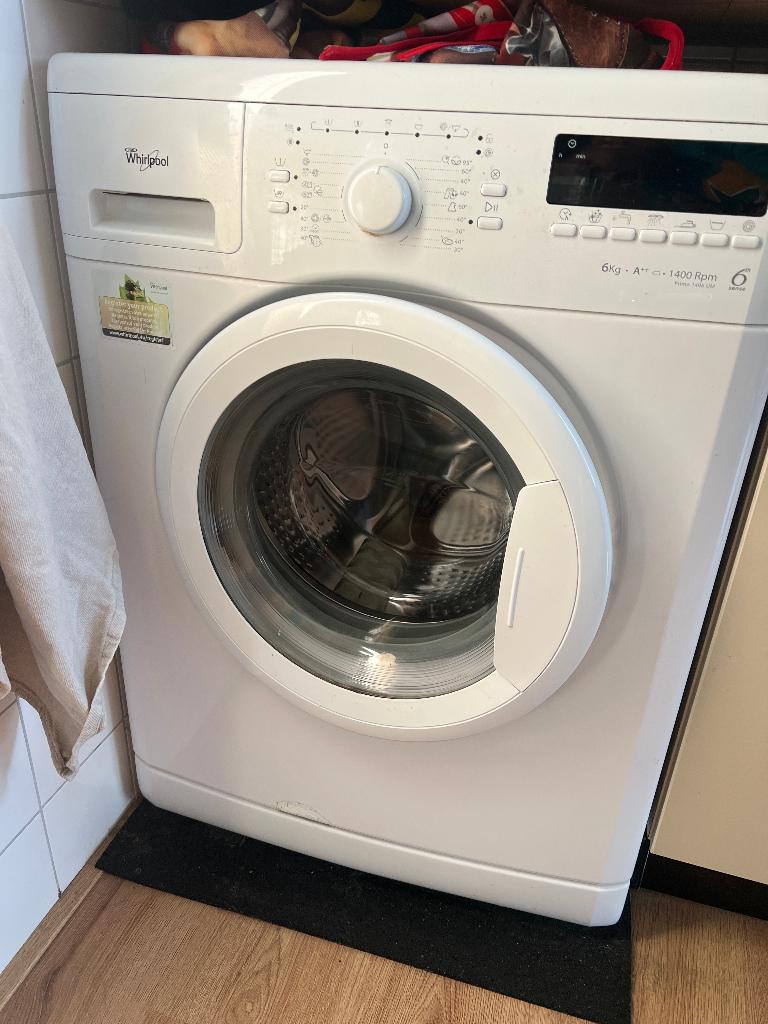Whirpool Primo 1406 UM 6 sense wasmachine 6kg A++ 1400 Rpm, Ophalen, 1200 tot 1600 toeren, Gebruikt, Minder dan 85 cm