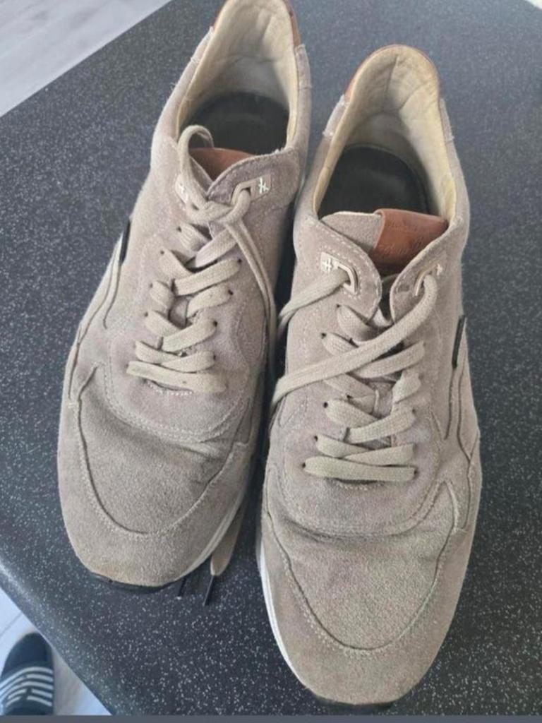 FLORIS VAN BOMMEL.(SUPERKANS) MAAT 43, Ophalen, Bruin, Floris van Bommel, Sneakers of Gympen