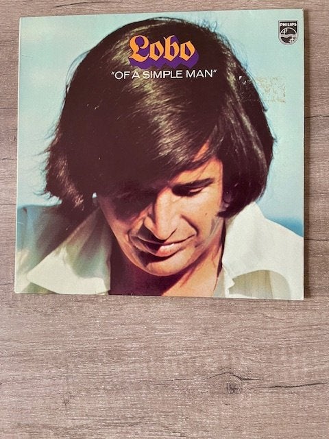 LP Lobo - Of A Simple Man - 1972, Cd's en Dvd's, Ophalen of Verzenden, Gebruikt, Pop, LP