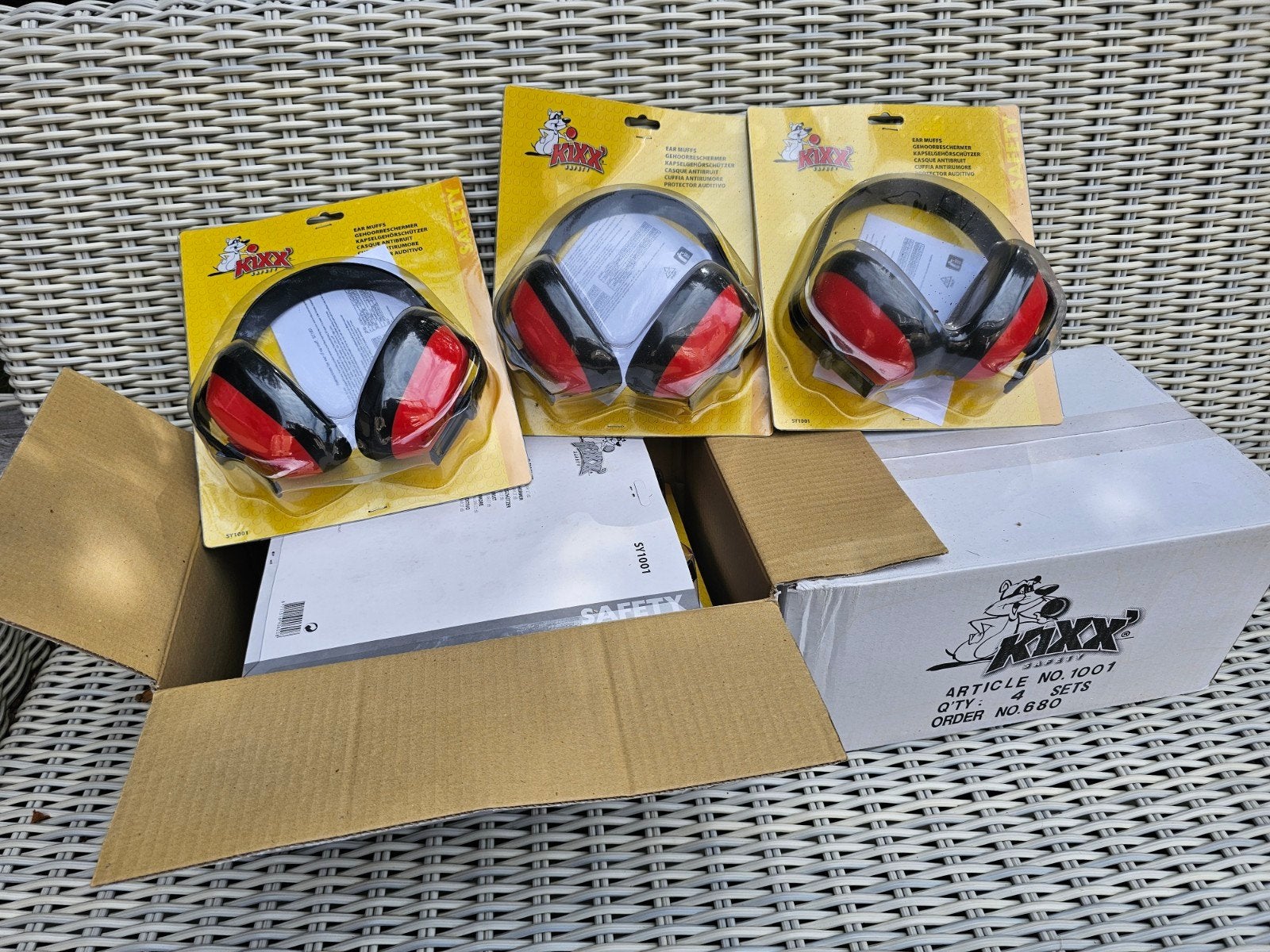 11x Kixx Safety Gehoorbeschermers / Oorkappen (Nieuw), Ophalen, Nieuw