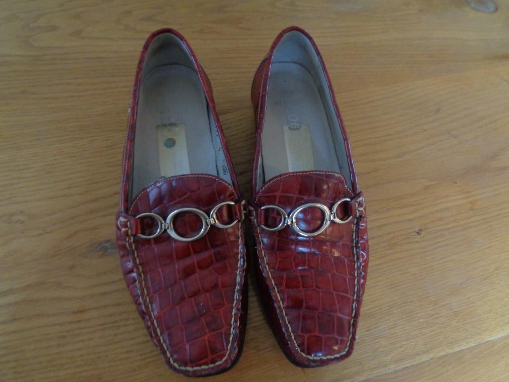 MEPHISTO moccasins/instappers:mt 36.5(3.5), Mephisto, Instappers, Ophalen of Verzenden, Zo goed als nieuw