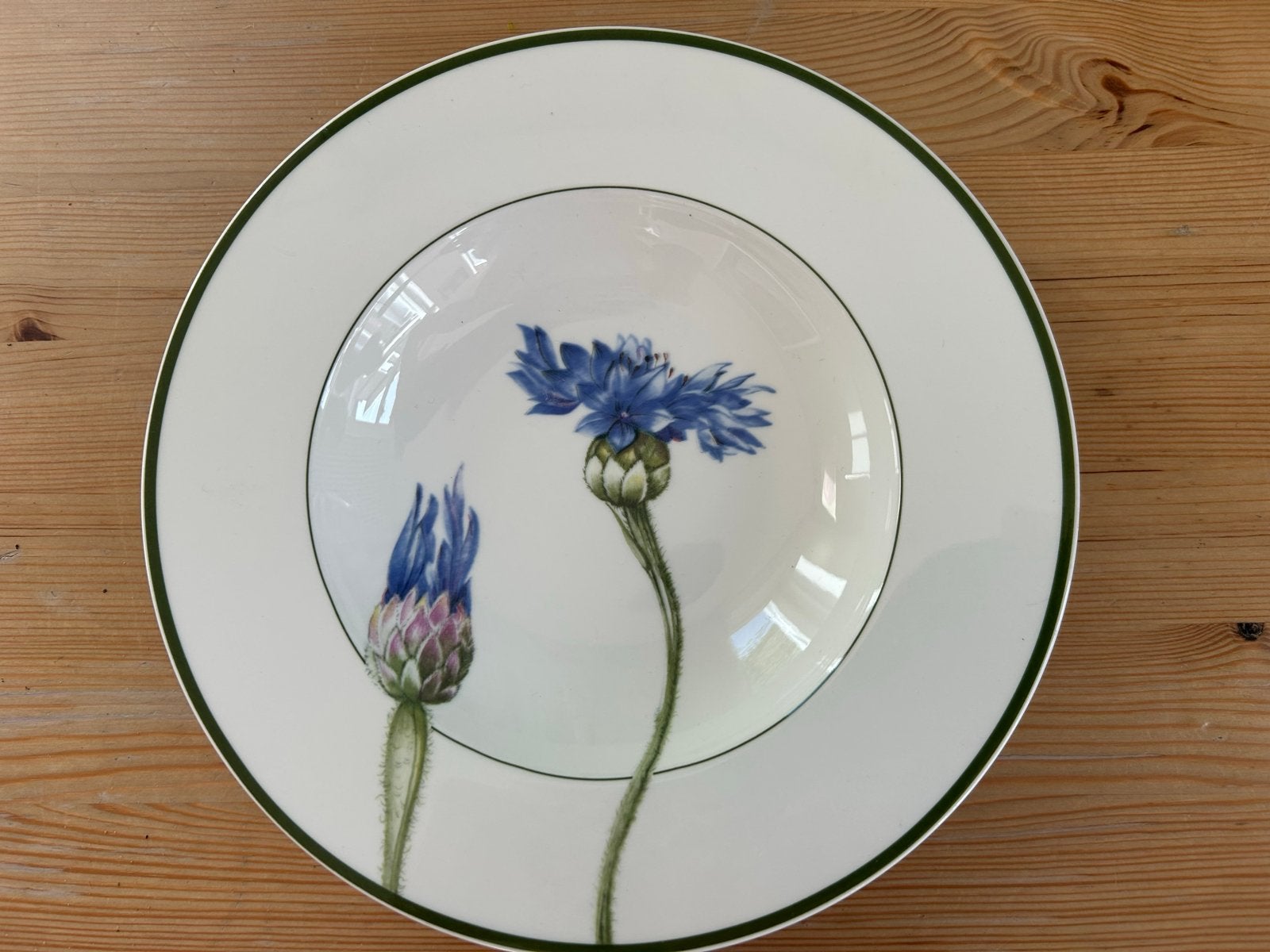 Diep bord Villeroy & Boch Flora - 24 cm - Nooit gebruikt, Nieuw, Ophalen of Verzenden, Bord(en), Overige stijlen