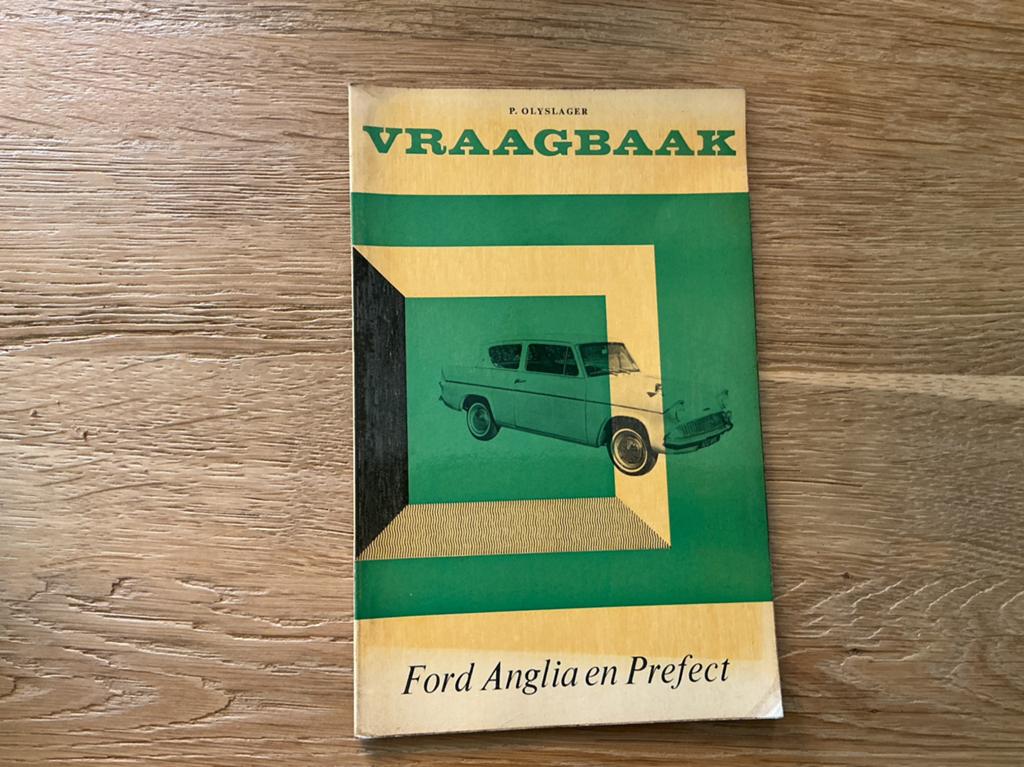 Vraagbaak Ford Anglia en Prefect, Ophalen of Verzenden