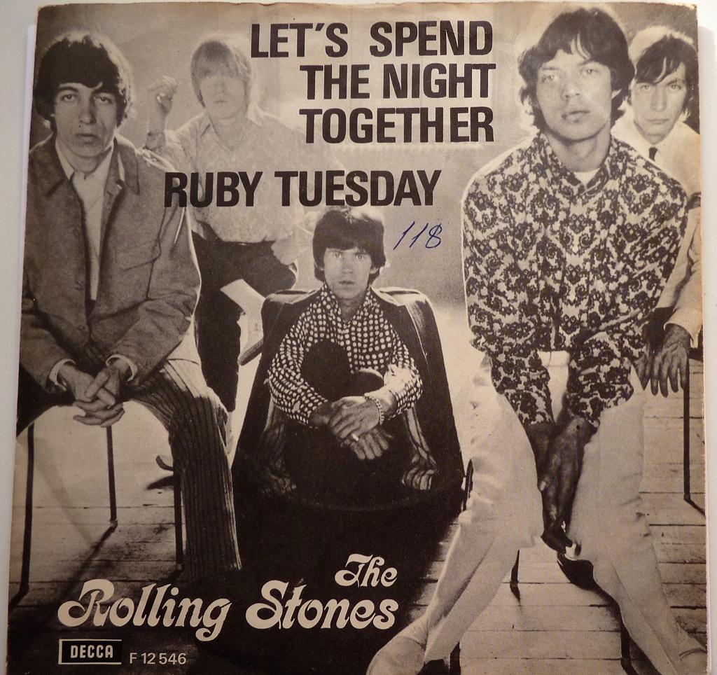 UK15 rolling stones let's spent the night UKexp.Den €25 , Cd's en Dvd's, Vinyl Singles, Fotohoes, Ophalen of Verzenden, Gebruikt