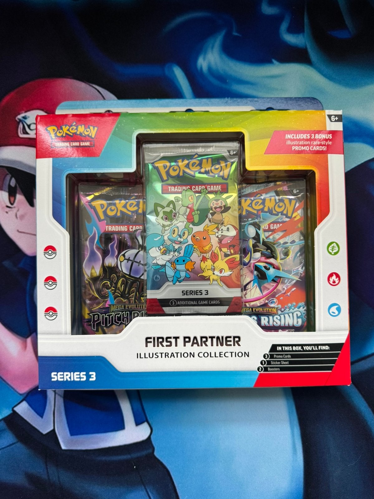 Pokémon | 2x First Partner Illustration Collection Series 3, Ophalen of Verzenden, Zo goed als nieuw