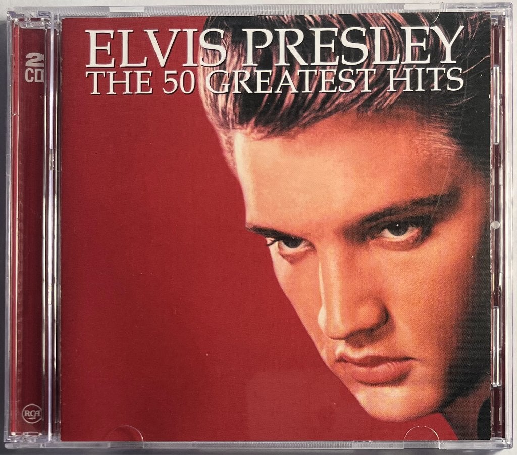 Elvis Presley 2 CD The 50 Greatest Hits, Verzenden, Zo goed als nieuw, Overige genres, Album