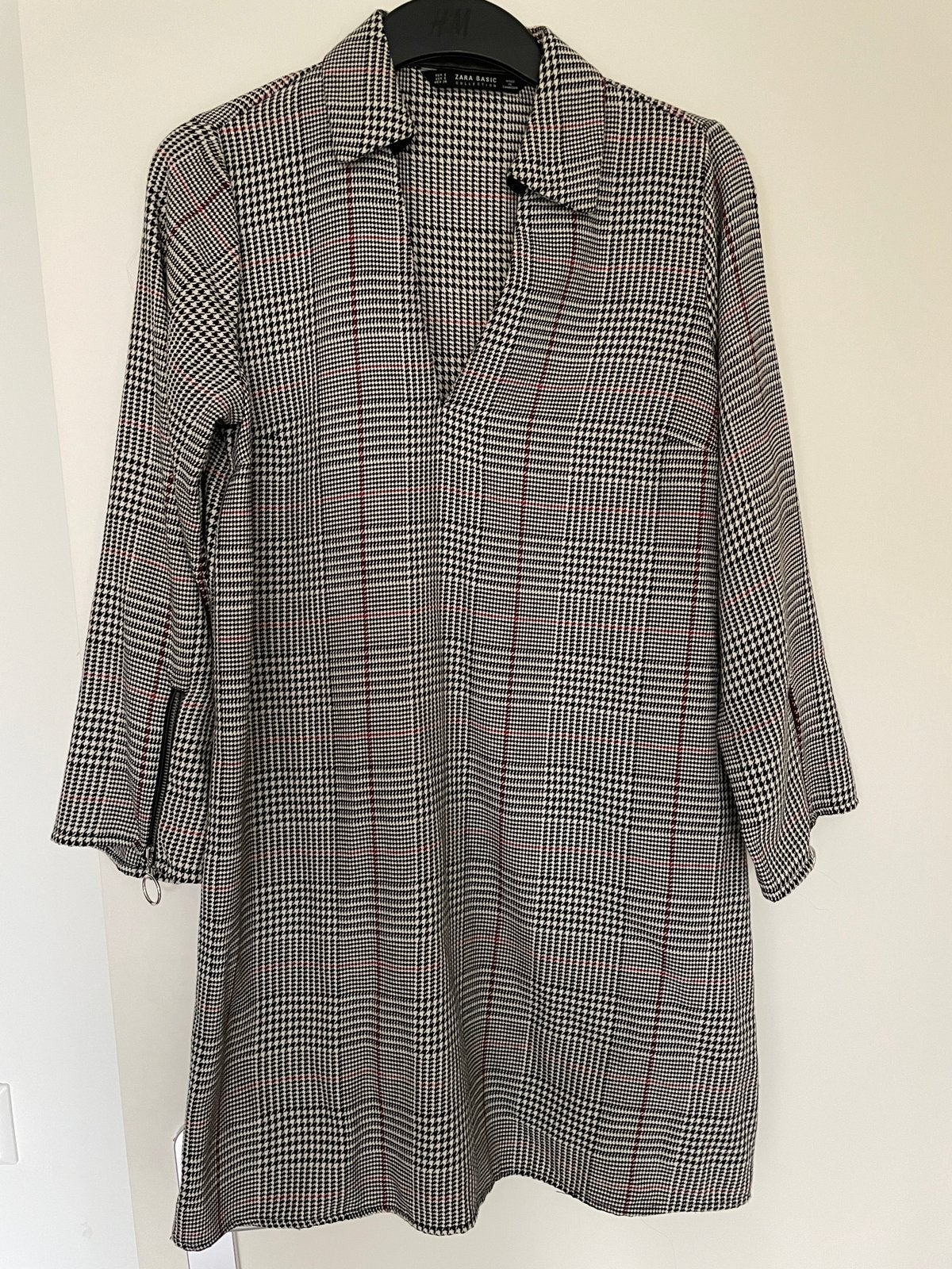 Geruite jurk/ tuniek van zara maat m, Zwart, Ophalen of Verzenden, Zo goed als nieuw, Maat 36 (S)