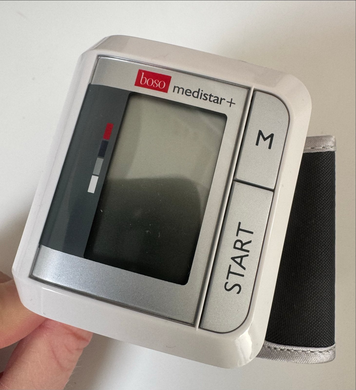 Boso Medistar+ Bloeddrukmeter voor de pols, Ophalen of Verzenden, Zo goed als nieuw, Overige typen