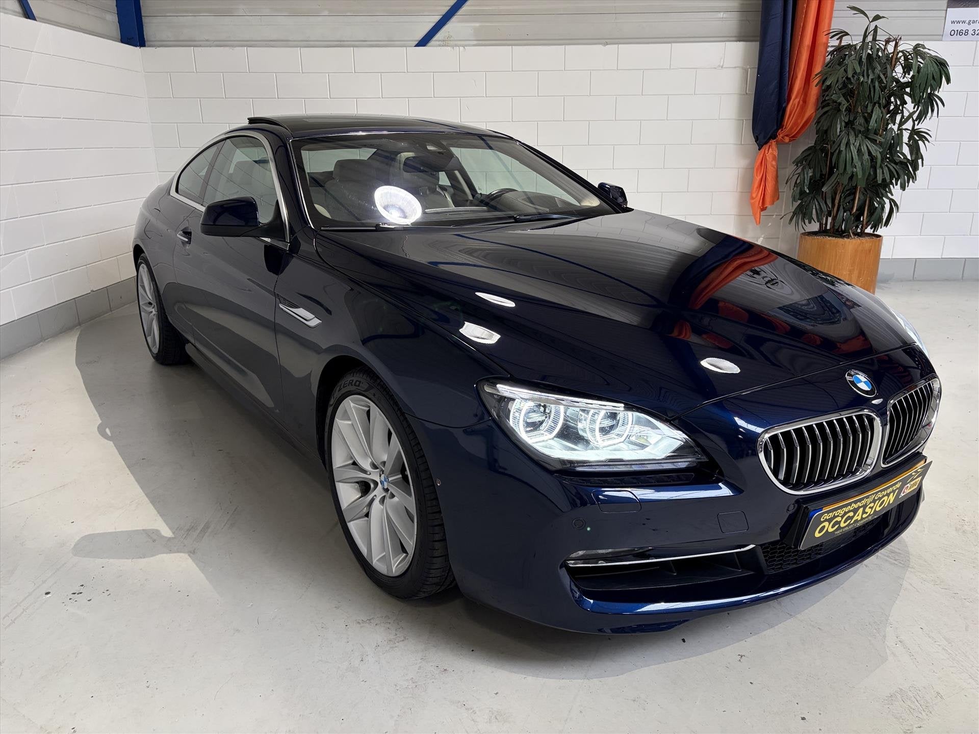 BMW 6-Serie 640i 3.0T 320PK AUT8 Bomvol! Softclose, Nachtzic, Euro 5, Gebruikt, Beige, Automatische klimaatregeling