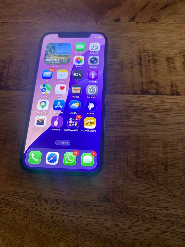 iPhone 12 Pro 128GB - met hoesje, Telecommunicatie, Mobiele telefoons | Apple iPhone, Ophalen, Blauw, IPhone 12 Pro, Zonder simlock