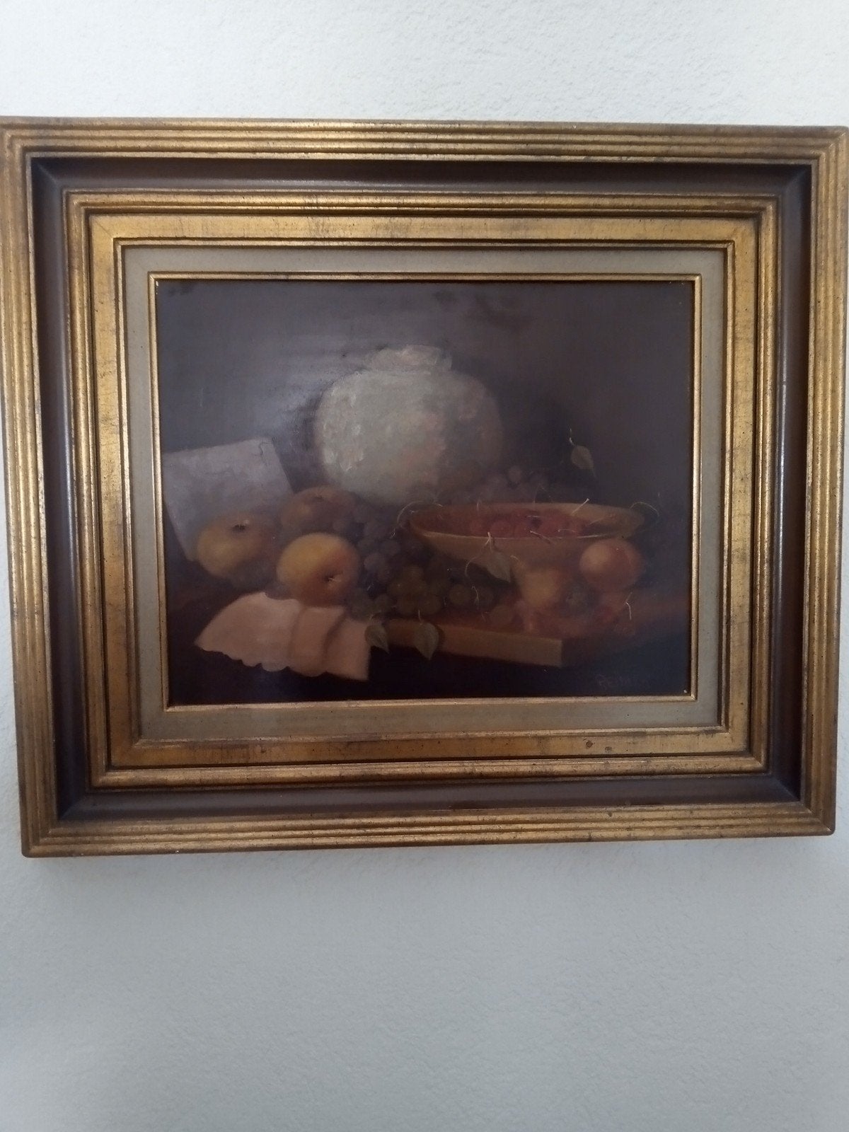 Mooi oud schilderij, Ophalen