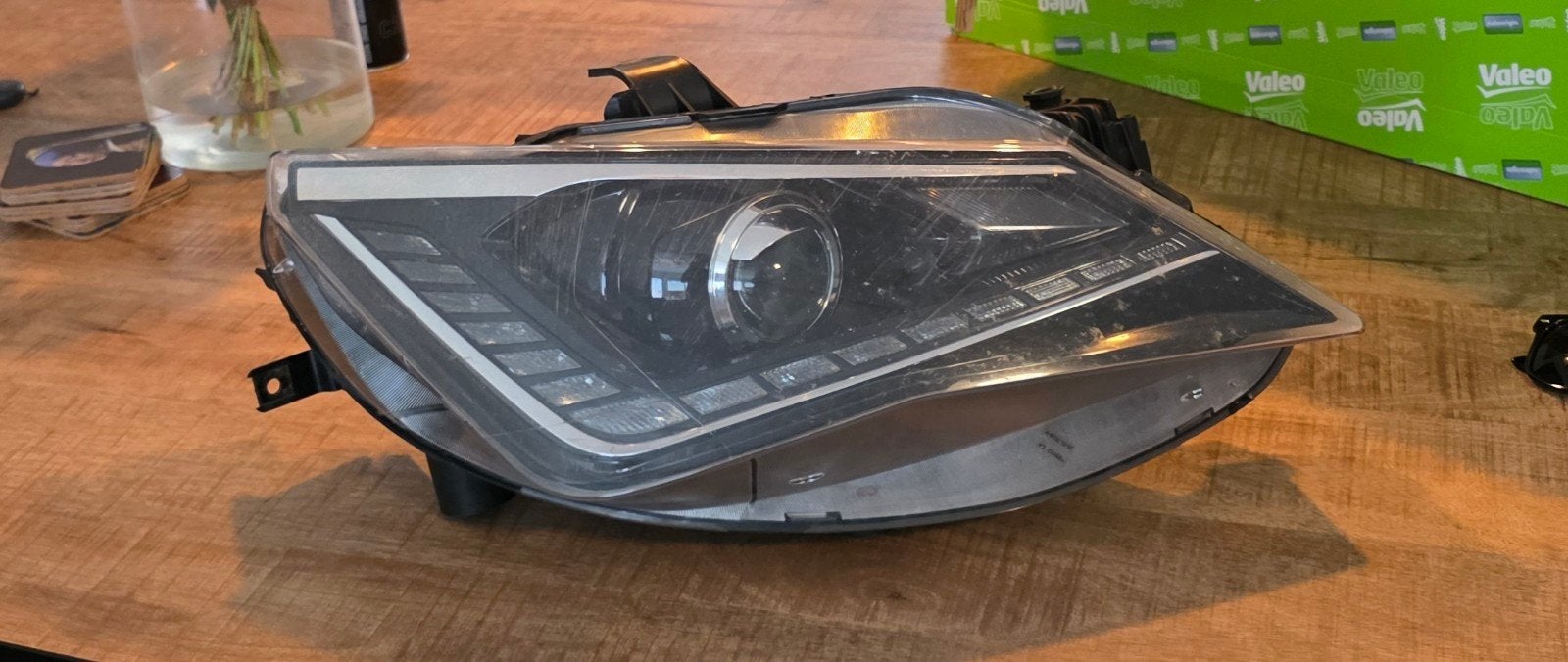 Rechter koplamp Seat Ibiza 6j xenon, Auto-onderdelen, Verlichting, Ophalen of Verzenden, Gebruikt, Seat