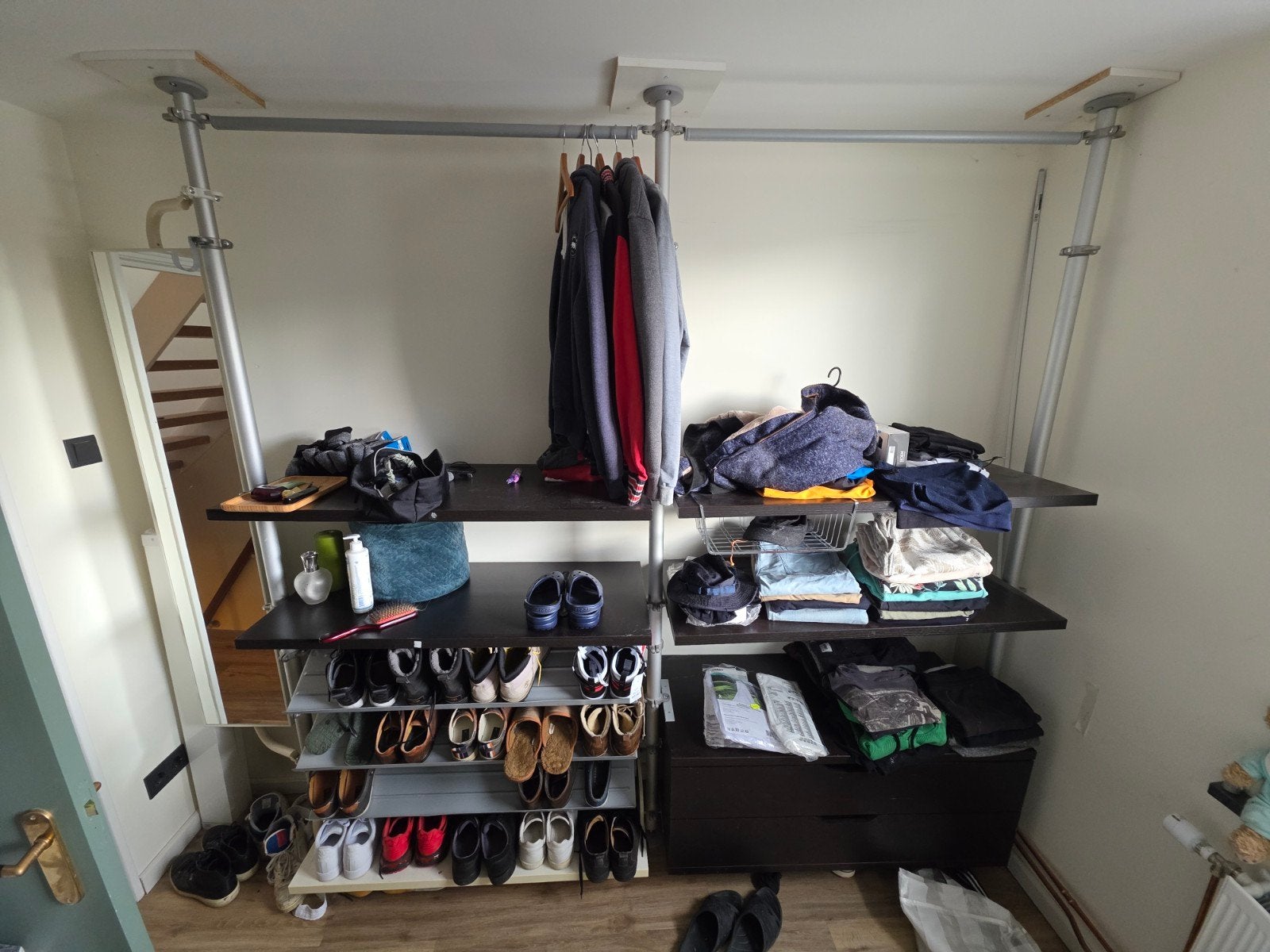 Ikea Stolmen Inloop Kledingkast, Ophalen, Met lade(s), Gebruikt, 200 cm of meer