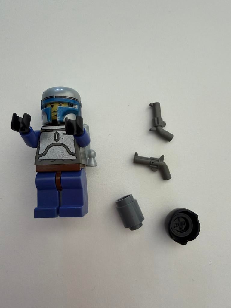 Sw0053 Jango Fett - Balaclava head, Kinderen en Baby's, Speelgoed | Duplo en Lego, Gebruikt, Star Wars, Lego, Ophalen of Verzenden