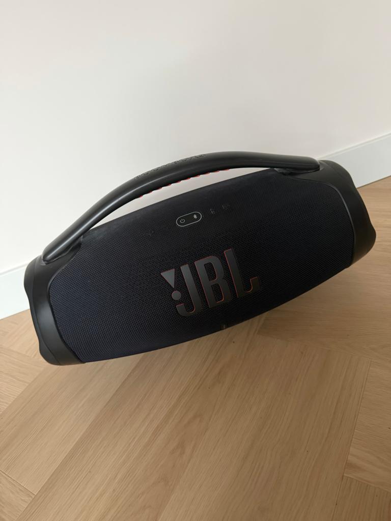 JBL Boombox 3 met oplader, JBL, Overige typen, Ophalen of Verzenden, Zo goed als nieuw