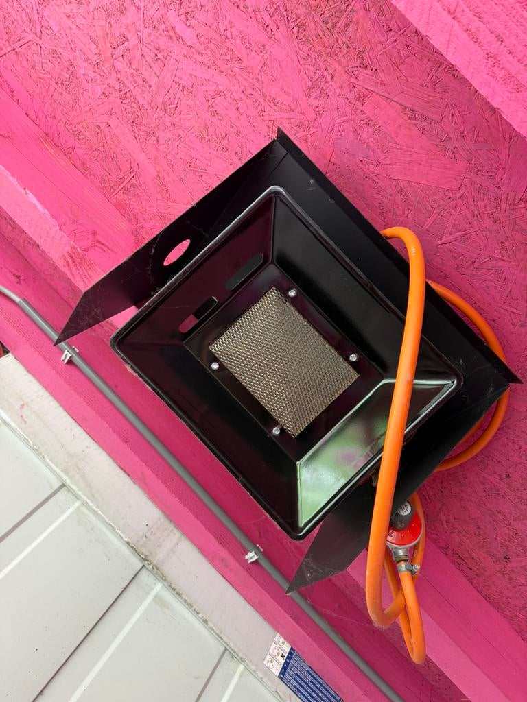 Heater voor buiten op gas, Ophalen, Zo goed als nieuw