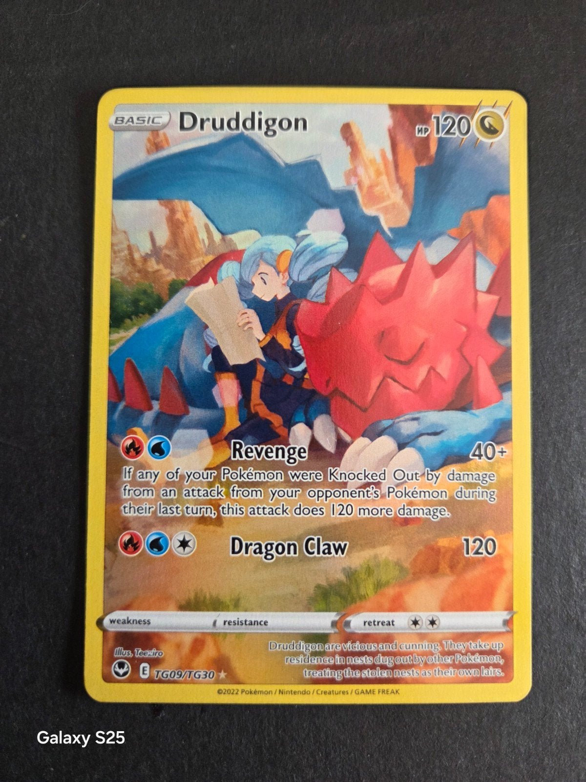 Druddigon TG09/TG30 | Silver Tempest, Ophalen of Verzenden, Zo goed als nieuw, Losse kaart