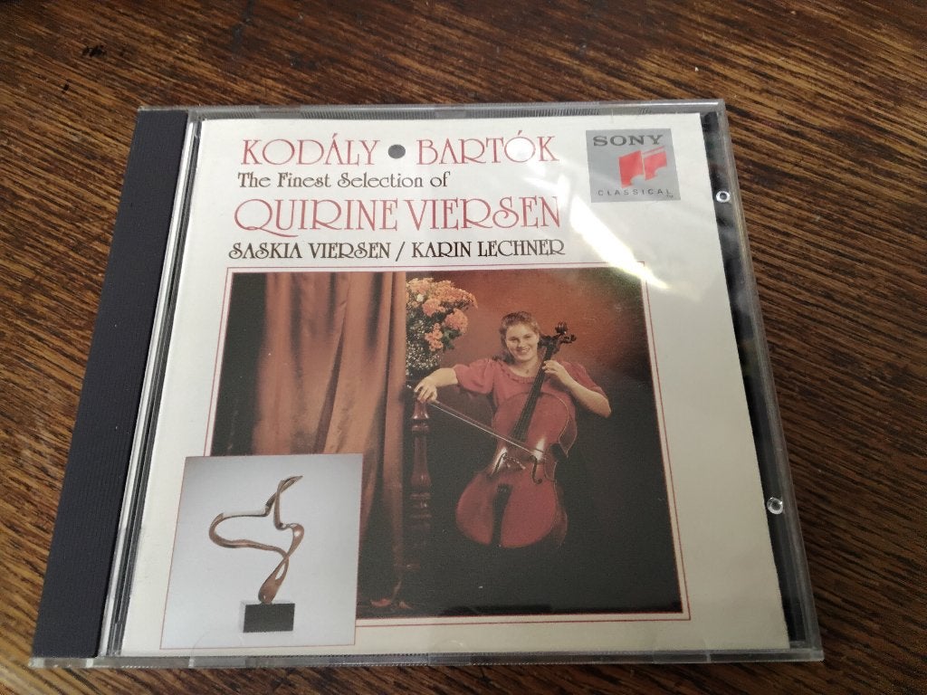 Kodály, Bartók, Quirine Viersen, Saskia Viersen ‎Sony CD , Ophalen of Verzenden, Modernisme tot heden, Zo goed als nieuw, Kamermuziek