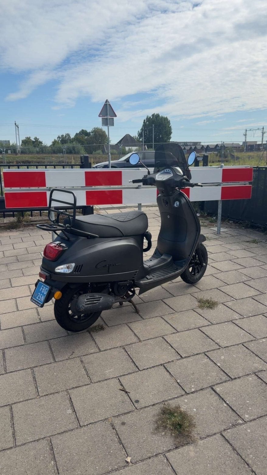Capri Santini Scooter 2020 - Mat Zwart, Ophalen of Verzenden, Gebruikt, Benzine, Overige merken