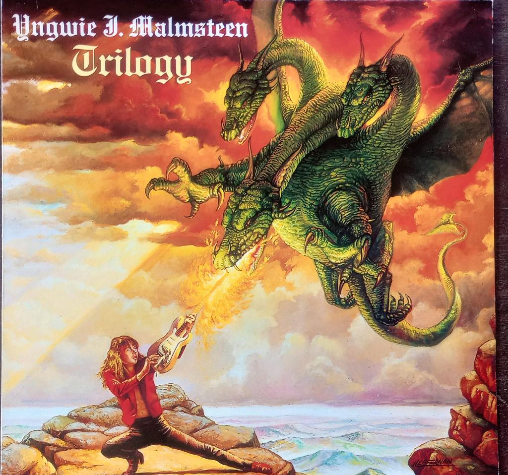 Yngwie J. Malmsteen - Trilogy, Gebruikt, 1980 - 1989, Ophalen of Verzenden, Fotohoes