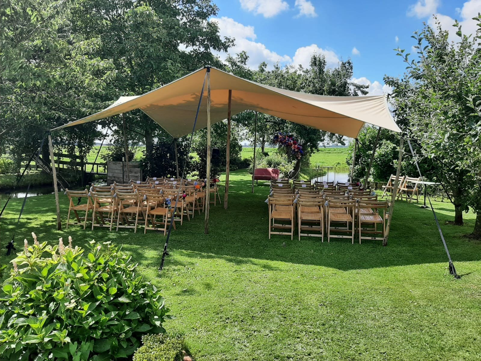 Stretchtent(en) te huur in Culemborg e.o. Vanaf €295,-, Ophalen, Nieuw