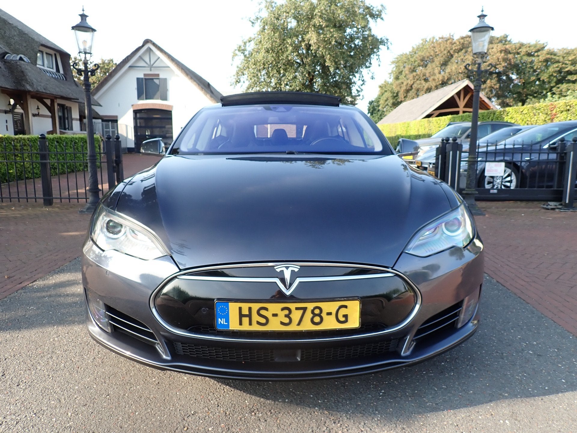 Tesla Model S 70 FREE SUPERCHARGING SC01 / 87%SOH / MCU2 / A, Achterwielaandrijving, Gebruikt, Zwart, 435 min
