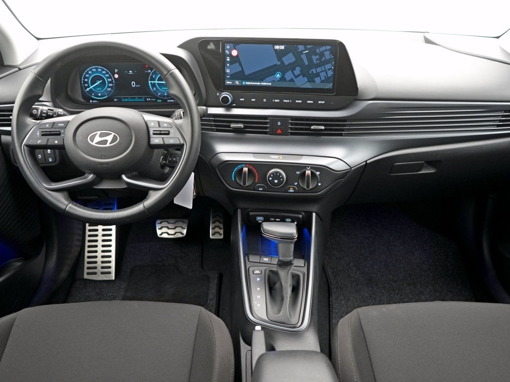 Hyundai Bayon 1.0 T-GDI Comfort Automaat | Navigatie | Camer, Dealer onderhouden, Wit, Origineel Nederlands, Bedrijf