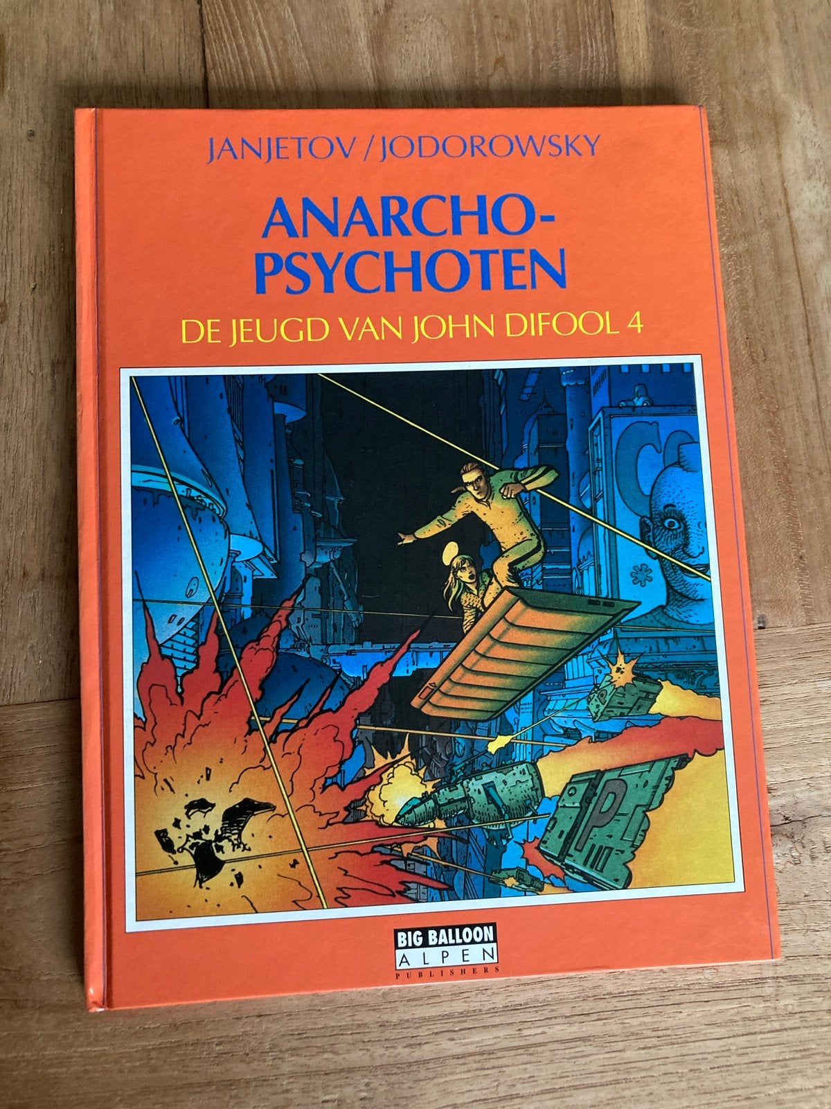 Anarcho-Psychoten - De Jeugd van John Difool 4, Boeken, Eén stripboek, Ophalen of Verzenden, Zo goed als nieuw