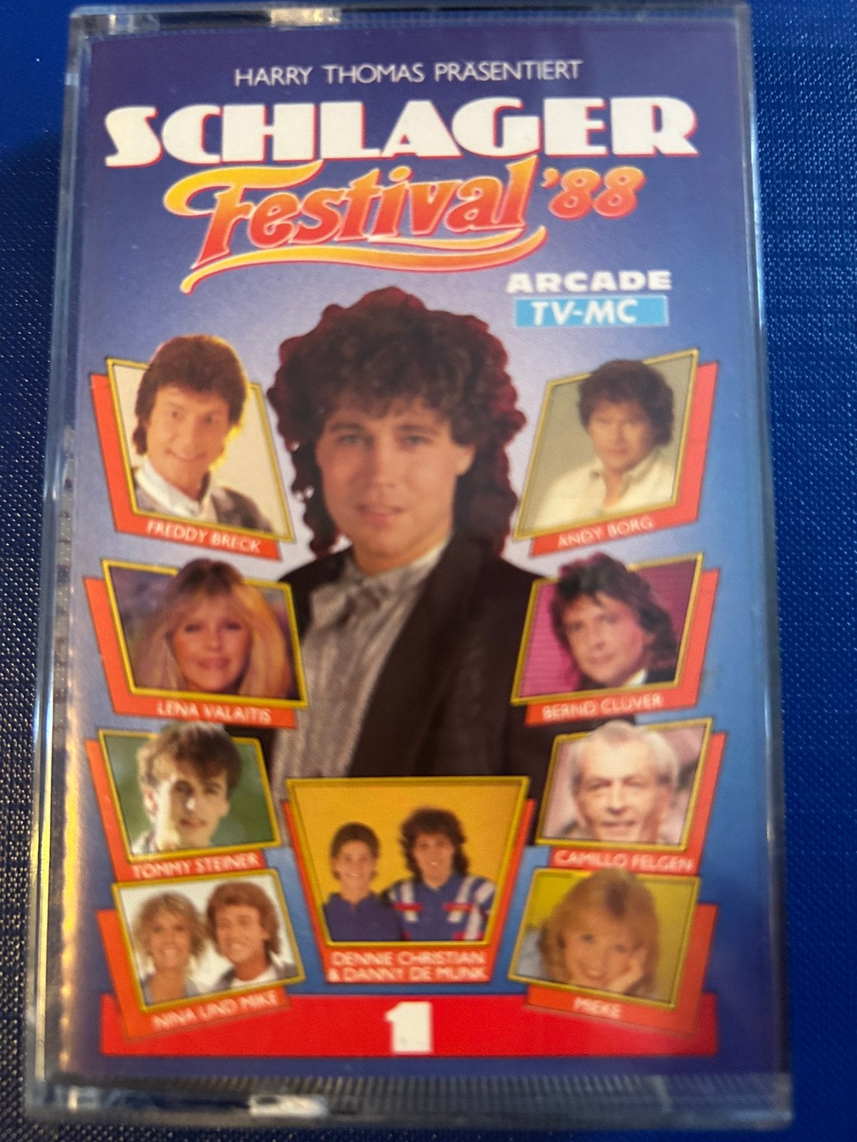 Schlager Festival ‘88 delen 1 en 2 Cassettebandjes, Ophalen of Verzenden, Gebruikt, Overige genres, 2 t/m 25 bandjes