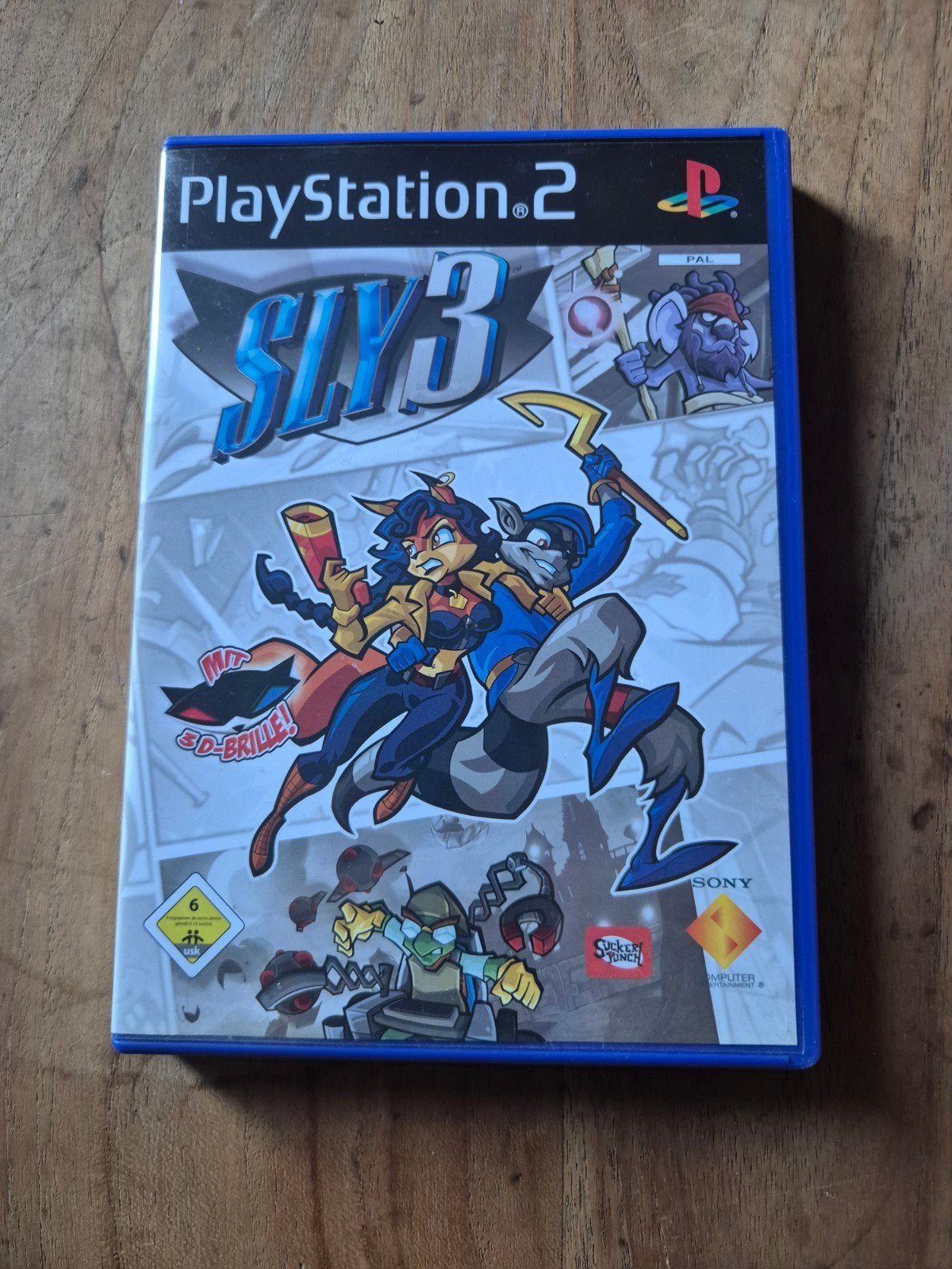 Sly 3 - PlayStation 2, 1 speler, Ophalen of Verzenden, Zo goed als nieuw, Vanaf 3 jaar