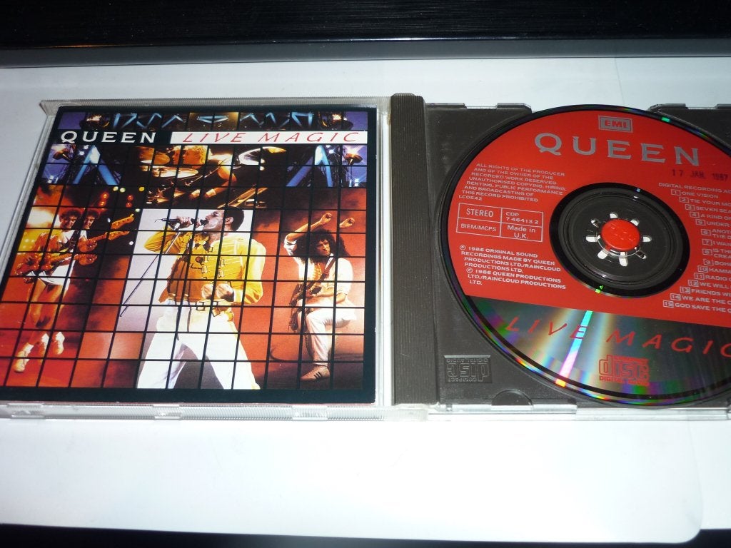 Queen de cd live magic, Verzenden, Zo goed als nieuw, Poprock